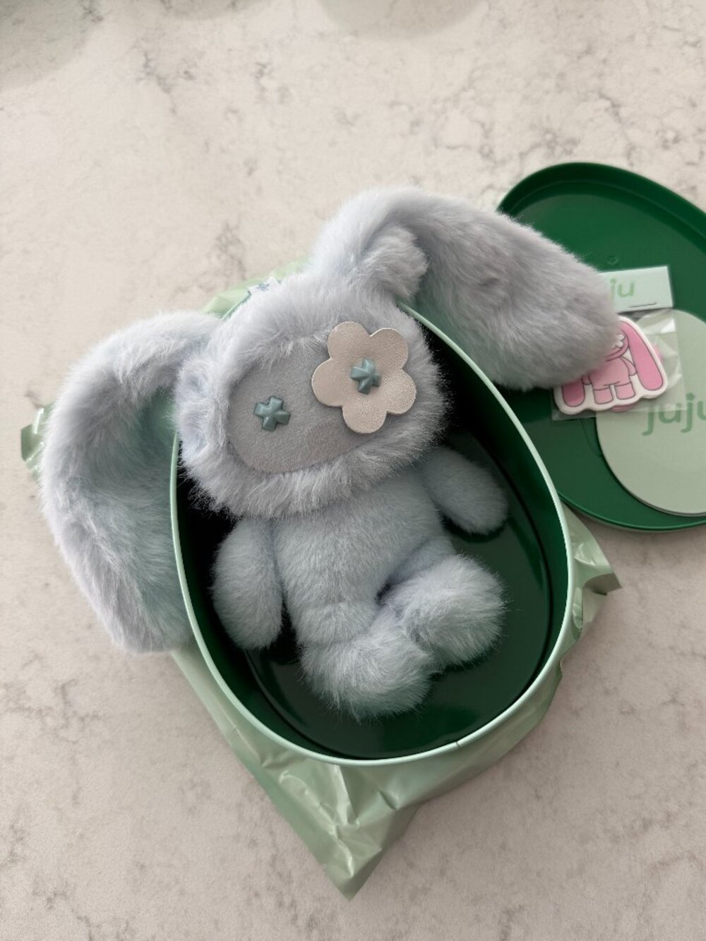 NEW CJ Hendry Studio Easter Juju - Pammy (Blue) Limited Edition Plush Keychain
